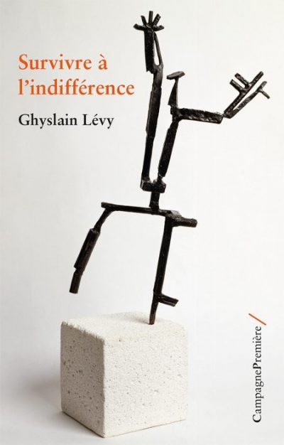 Couverture du livre de Ghyslain Lévy, Survivre à l'indifférence